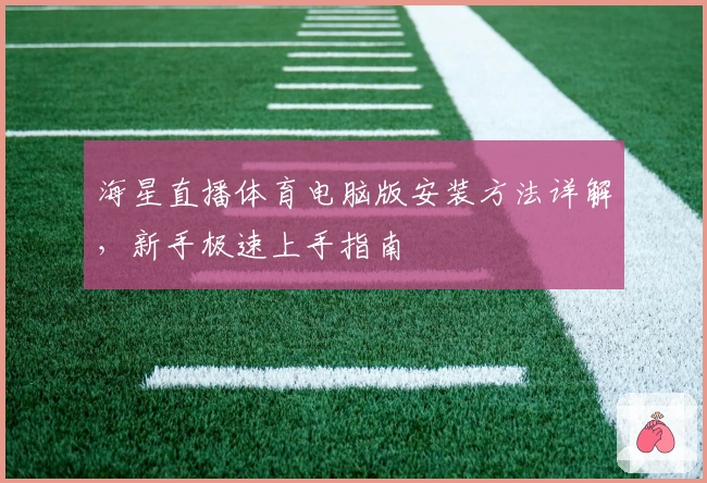 海星直播体育电脑版安装方法详解，新手极速上手指南